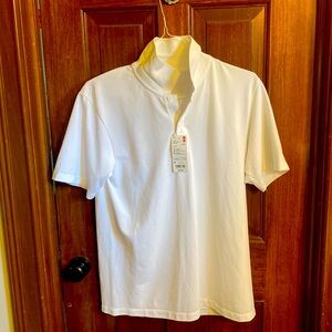 Uniqlo Dry-Ex Short Sleeve White Polo Shirt (BRAND NEW with Tags)
